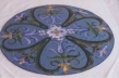 Floor Cloth Norweigan Blue